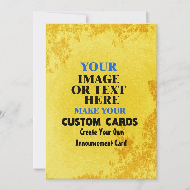 Anuncio Crear su propio diseño de hojas florales (Anverso)