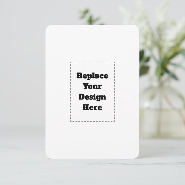 Anuncio Create Your Own white  (Anverso de pie)