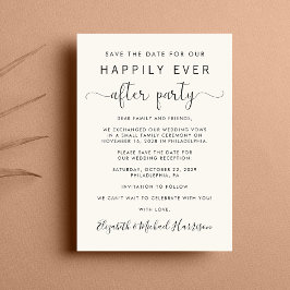 Anuncio Crema de recepción de bodas salve la fecha