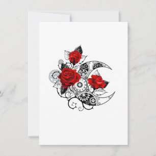 Anuncio Crescente Mecánico con Rosas Rojas