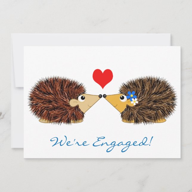 Anuncio Cuddley Hedgehogs Estamos comprometidos (Anverso)