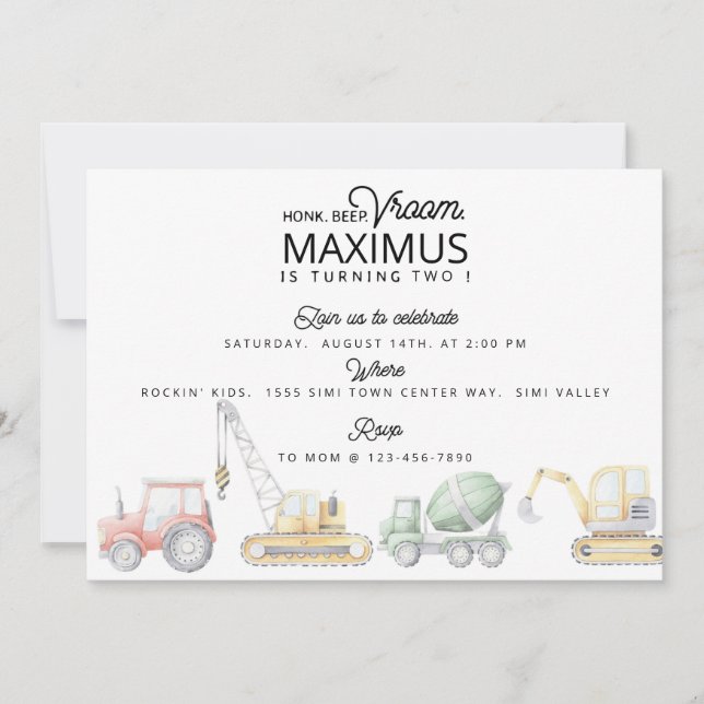 Anuncio CUMPLEAÑOS DE TRANSPORTE, cumpleaños de coche, FIE (Anverso)