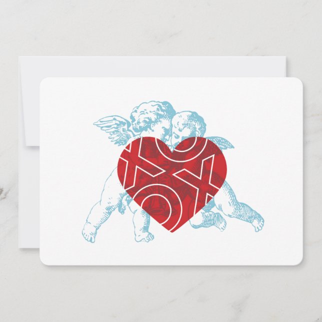 Anuncio Cupido Love Valentine Card. (Anverso)
