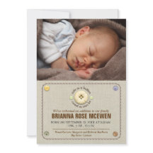 Cute como un botón bebé foto nacimiento