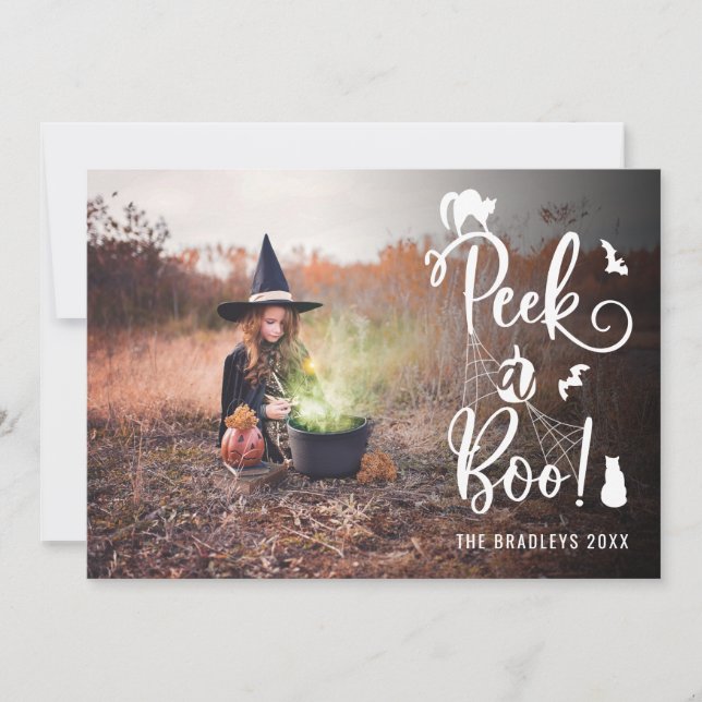 Anuncio Cute Peek a Boo Halloween (Anverso)