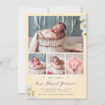 Daisy Wildflower da la bienvenida al recién nacido