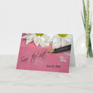 Anuncio daisy y pen guardar la fecha