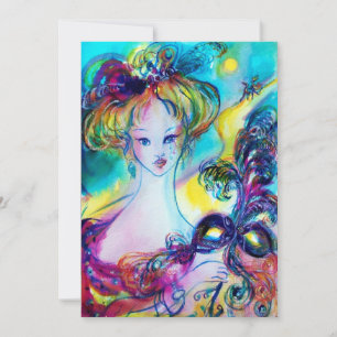 Anuncio DAMA CON MÁSCARA / Pelota Veneciana De Mascaradas