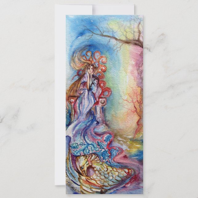 Anuncio DAMA DEL LAGO 1, rosa brillante azul brillante (Anverso)