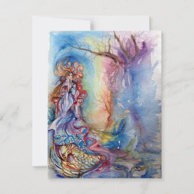 Anuncio DAMA DEL LAGO 1, rosa brillante azul brillante (Anverso)