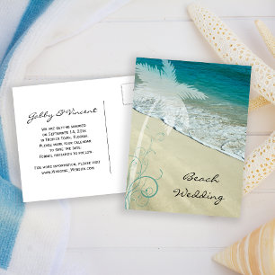 Anuncio de Ahorre la Fecha para Boda en Playa Trop