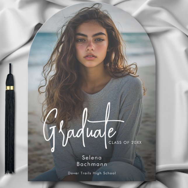 Anuncio de Arco de Graduación de Escritura Moderna (Subido por el creador)