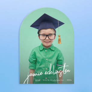 Anuncio de Arco de Graduación de Jardín de Infanci