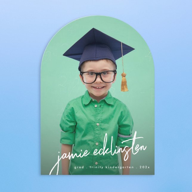 Anuncio de Arco de Graduación de Kinder con Foto (Subido por el creador)