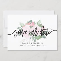 Anuncio de Arreglo Floral | Guardar la Fecha