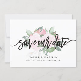 Anuncio de Arreglo Floral | Guardar la Fecha