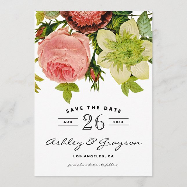 Anuncio de Aviso de Fecha de Botanicas (Anverso)