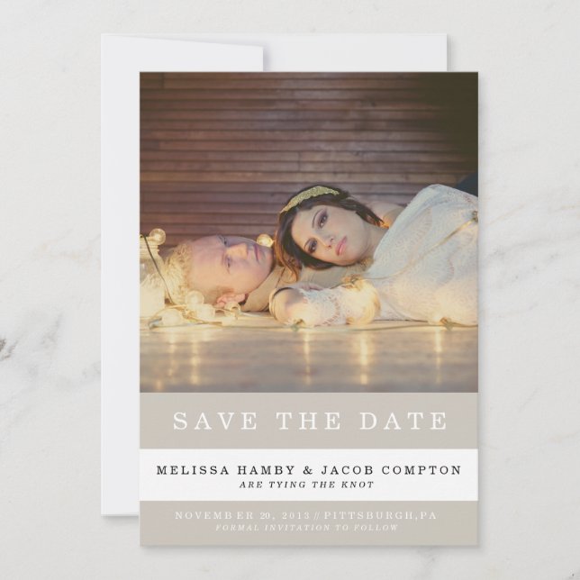 Anuncio de aviso de fecha de rescate a rayas (Anverso)