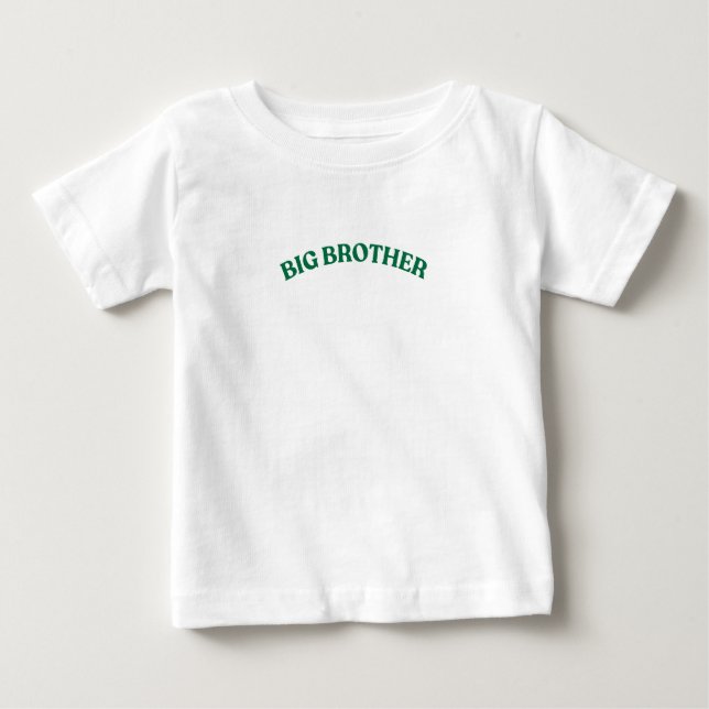 Anuncio de bebé Camiseta de hermano mayor, Esperan (Anverso)