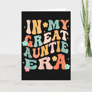 Anuncio de bebé en la era de mi tía abuela Día de 