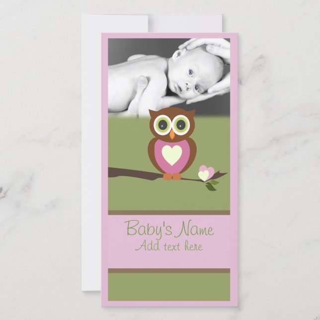 Anuncio de Bebé Lechuza (Anverso)