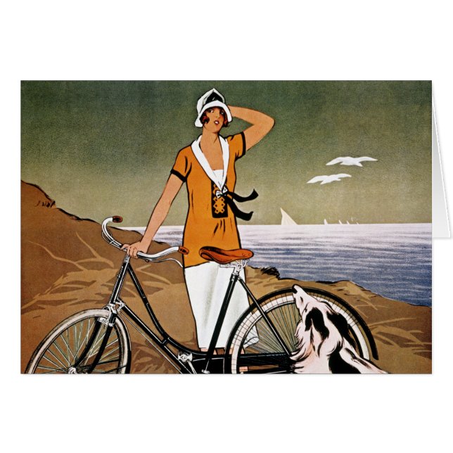 Anuncio de bicicleta, 1925 (Anverso (Horizontal))