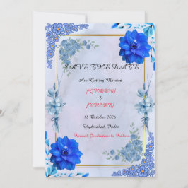Anuncio de Boda Acuarela de la Marina