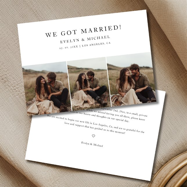 Anuncio de Boda Boho Moderno con Presupuesto Limit (Subido por el creador)