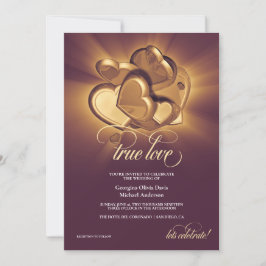 Anuncio de Boda de Amor Verdadero