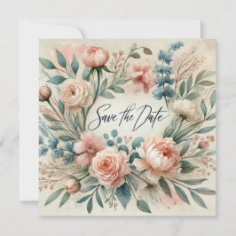 Anuncio de Boda de Lovely Save the Date