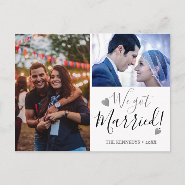 Anuncio de Boda de We Got Married 2 Foto (Anverso)
