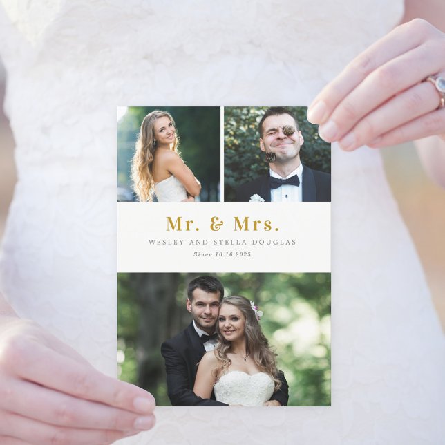 Anuncio de Boda Editable Colorido Colage Limpio (Subido por el creador)