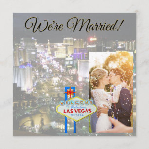 Anuncio de Boda en Las Vegas