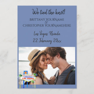 Anuncio de Boda en Las Vegas Nos Casamos