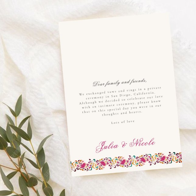 Anuncio de Boda Floral Clásico Perla Cisne (Subido por el creador)