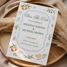 Anuncio de Boda Floral de Cítricos Mediterráneo