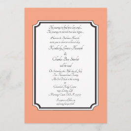 Anuncio de Boda Formal Elegante Cataloupe