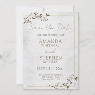 Anuncio de Boda para Guardar la Fecha