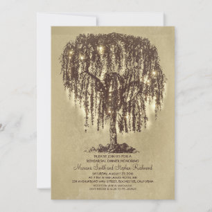 Anuncio de cadena vintage Iluminación Árbol Rústic