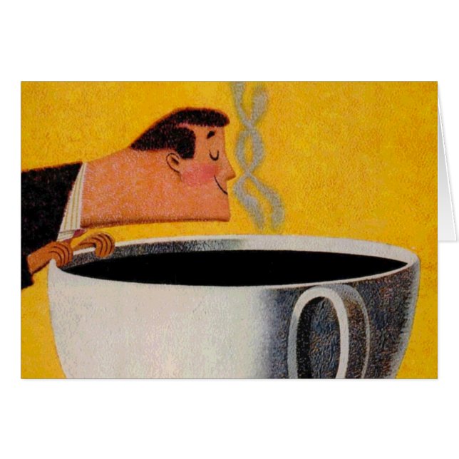 Anuncio de café de época (Anverso (Horizontal))