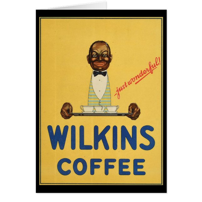 anuncio de café de Wilkins de 1930 (Frente)