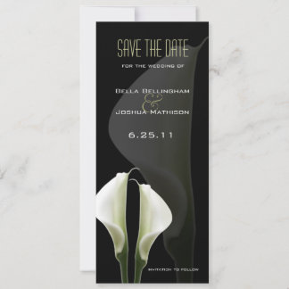 Anuncio de Calla Lily Save the Date