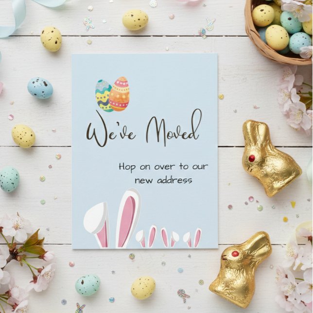 Anuncio de cambio de dirección del conejo de Pascu (Subido por el creador)