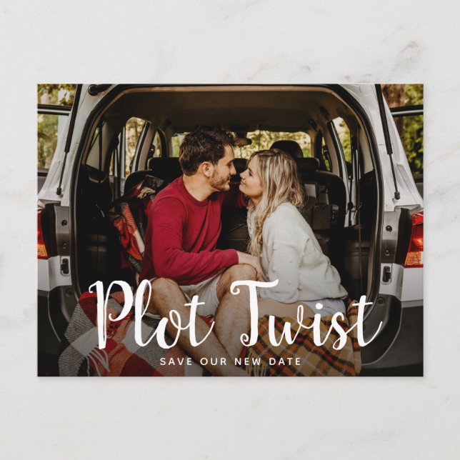 Anuncio de cambio de fecha de boda con giro inespe (Anverso)