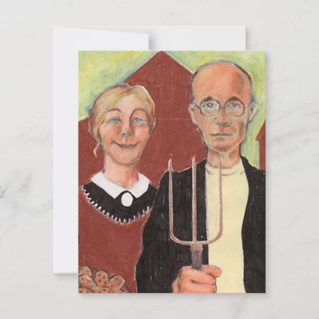 Anuncio de cambio de ubicación American Gothic Ran (Anverso)