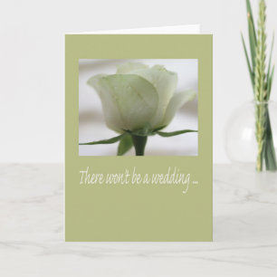 Anuncio de cancelación de boda