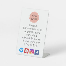 Anuncio de cancelación para señal de salon o balne