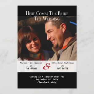 Anuncio de cartelera de cine para guardar la fecha