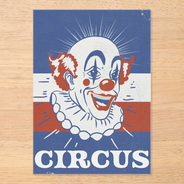 Anuncio de circo vintage (Anverso)