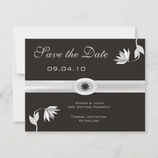 Anuncio de Classy Save the Date